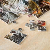 Artistisch palet #1 legpuzzel (Zijkant)