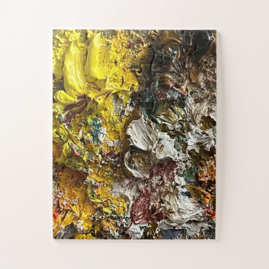 Artistisch palet #1 legpuzzel (Verticaal)