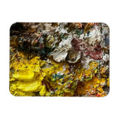 Artistisch palet #1 magneet (Horizontaal)