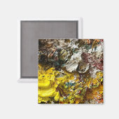 Artistisch palet #1 magneet (Voorkant / Achterkant)