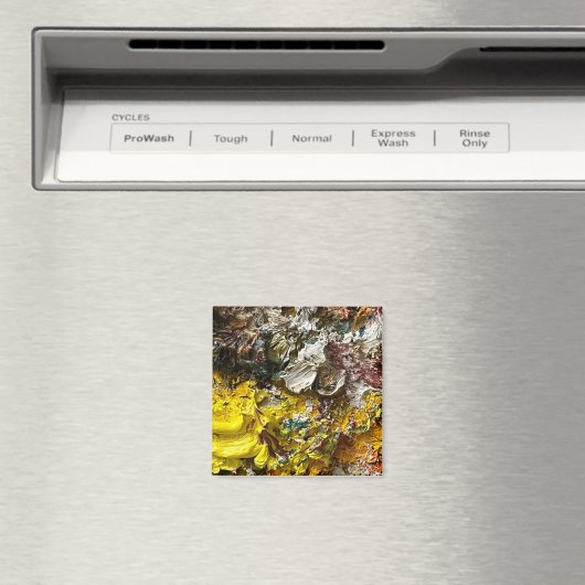 Artistisch palet #1 magneet (Insitu (Vaatwasser))