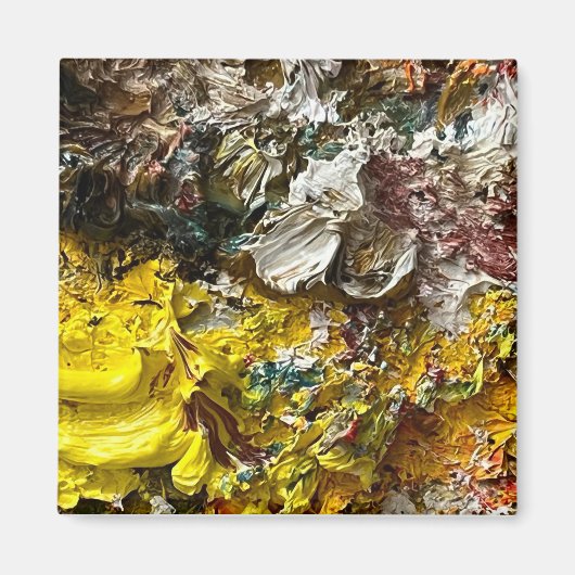 Artistisch palet #1 magneet (Voorkant)