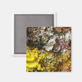 Artistisch palet #1 magneet (Voorkant / Achterkant)