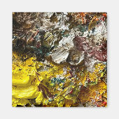 Artistisch palet #1 magneet (Voorkant)