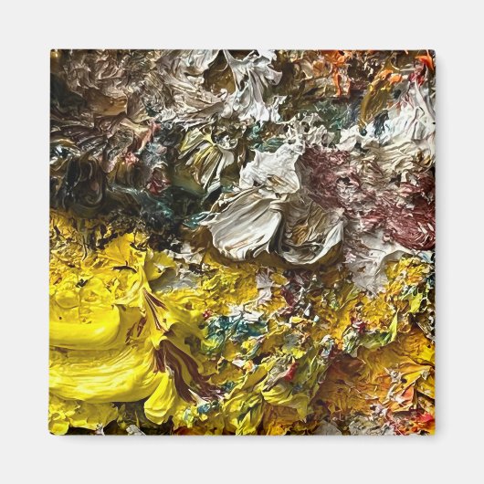 Artistisch palet #1 magneet (Voorkant)