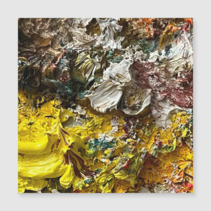 Artistisch palet #1 magnetische uitnodiging