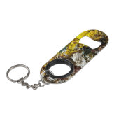 Artistisch palet #1 mini flessenopener (Voorkant Gekanteld)
