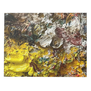 Artistisch palet #1 notitieblok