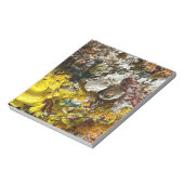 Artistisch palet #1 notitieblok (Linkerzijde)