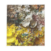 Artistisch palet #1 notitieblok (Voorkant)