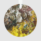 Artistisch palet #1 ornament (achterkant)