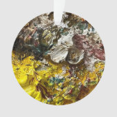 Artistisch palet #1 ornament (voorkant)