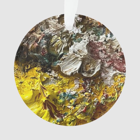 Artistisch palet #1 ornament (voorkant)