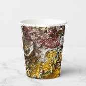 Artistisch palet #1 papieren bekers (Achterkant)