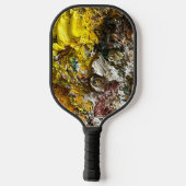 Artistisch palet #1 pickleball paddle (Achterkant)