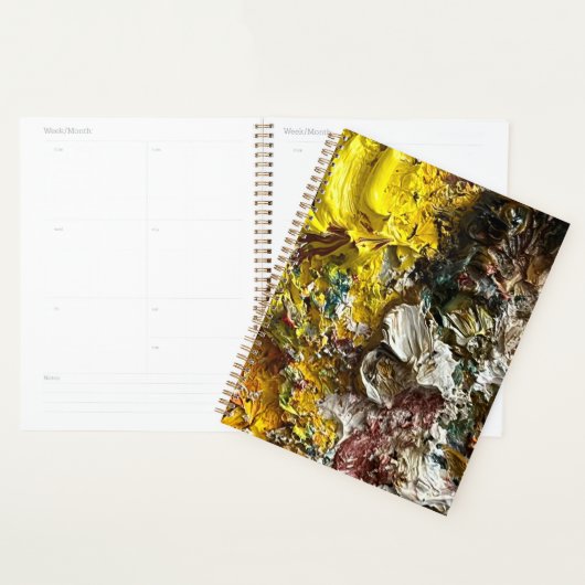 Artistisch palet #1 planner (Display)