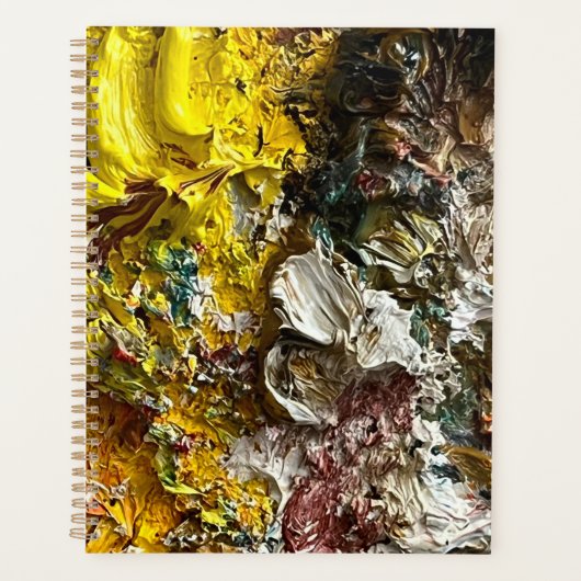 Artistisch palet #1 planner (Voorkant)