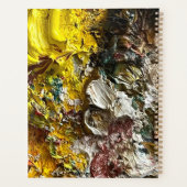 Artistisch palet #1 planner (Achterkant)