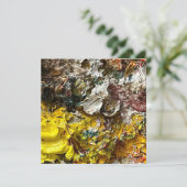 Artistisch palet #1 programmakaart (Staand voorkant)