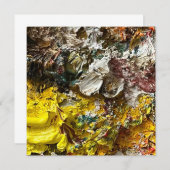 Artistisch palet #1 programmakaart (Voorkant / Achterkant)