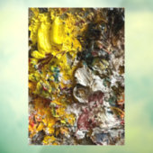 Artistisch palet #1 raamsticker (Vel 3)