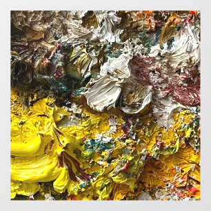 Artistisch palet #1 raamsticker