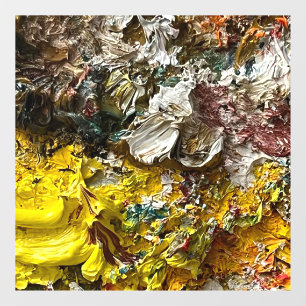 Artistisch palet #1 raamsticker