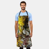 Artistisch palet #1 schort (Gedragen)