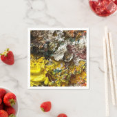 Artistisch palet #1 servet (Insitu)