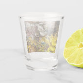 Artistisch palet #1 shot glas (Achterkant)