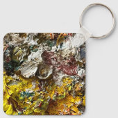 Artistisch palet #1 sleutelhanger (Achterkant)