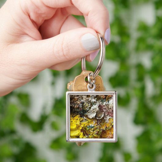 Artistisch palet #1 sleutelhanger (Hand)