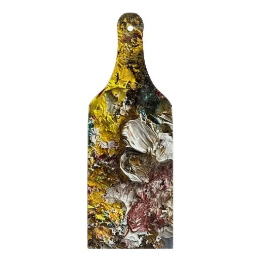 Artistisch palet #1 snijplank (Voorkant)