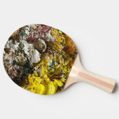 Artistisch palet #1 tafeltennisbatje (Zijkant)