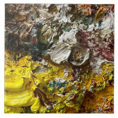 Artistisch palet #1 tegeltje (Voorkant)