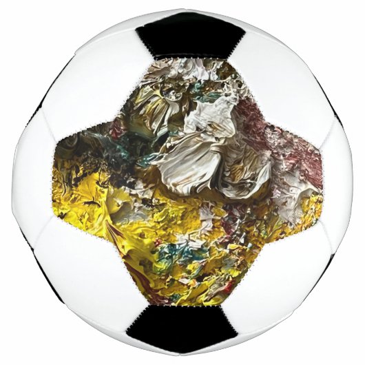 Artistisch palet #1 voetbal (Voorkant)