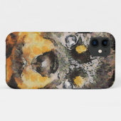 Artistisch rottweiler-papaverportret Case-Mate iPhone case (Achterkant (horizontaal))
