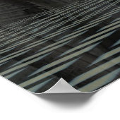 Artistisch sci-fi poster "Wandelend in een buitena (Hoek)