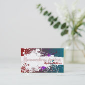 Artistisch Visitekaartje-boomgaard registreren Visitekaartje (Staand voorkant)