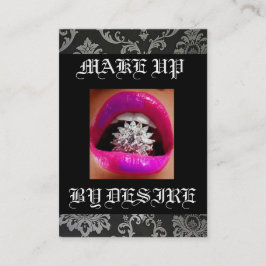 Artistisch visitekaartje invullen