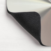 Artistisch zilveren metaal muismat (Hoek)