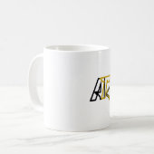 Artisto Logo – Minimalistische mok (Voorkant links)