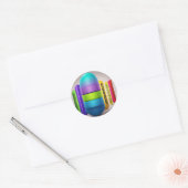 "Artistry Unleashed: boeiende capsule collectie Ronde Sticker (Envelop)