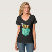 Artists Artist Tools  Cute Pocket T-shirt (Voorkant volledig)
