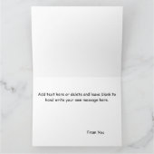 Artist's Black Cat Kaart (Binnen)