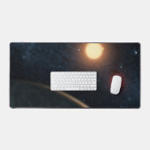 Artist's Concept Illustrating Kepler-16b. Bureaumat (Keyboard & Muis)