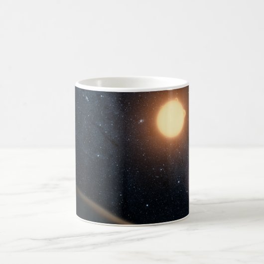 Artist's Concept Illustrating Kepler-16b. Koffiemok (Center)