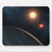 Artist's Concept Illustrating Kepler-16b. Muismat (Voorkant)