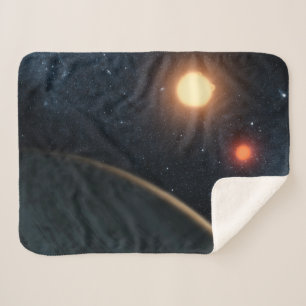 Artist's Concept Illustrating Kepler-16b. Sherpa Deken