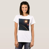 Artist's Concept Illustrating Kepler-16b. T-shirt (Voorkant volledig)